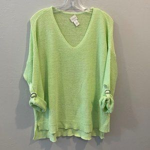 Chico's Light Green Sweater